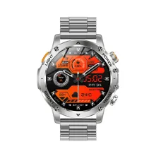 Senbono AK87 1.7-inch HD Screen Built-in Flashlight 1000mAh Massive Battery bluetooth Call Heart Rate Blood Oxygen Monitor Sleep Monitoring Smart Voice Assistant Multi-sport Modes Music Playback IP68 Waterproof Smart Watch