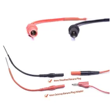 4mm Sheathed Banana Plugs and Outcrop Banana Plug Adapters Ideal for Multimeter Testing Hook Needle Testing Connector Applications Efficient Signal Integrity Secure Connection