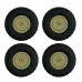 4PCS LDR/C LDP06 1/12 Unimog RC Car Spare Tires Wheels L0049G L0049Y Vehicles Models Parts Accessories