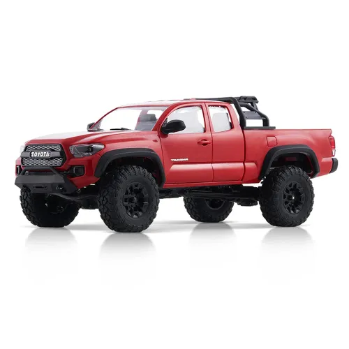 FMS FCX24M for TOYOTA TACOMA RTR 1/24 2.4G 4WD RC Car Officially Licensed Two Speed Off-Road Truck LED Light All-New Metal Ladder-Frame Chassis Gears Shocks Vehicles Models Toys