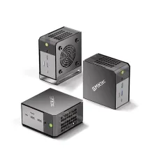 GMKtec EVO-X1 Mini PC Mini PC AMD Ryzen AI 9 HX 370 12 Cores 24 Threads 32GB DDR5 1TB SSD Windows 11 Pro WIFI6 BT5.2 4K Triple Output USB4 Mini Gaming Computer Desktop PC