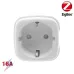 Tuya Zigbe Smart Plug 16A EU Smart Socket With Power Monitoring Voice Control Work with Tuya Smart Life