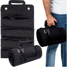 Heavy Duty Oxford Tool Bag with Large Capacity Waterproof Design Multi Pocket Organizer for Efficient Storage of Hand Tools