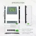 MOES BAT-80A Tuya bluetooth Intelligent Dual Power Controller 80A 16KW ATS Automatic Transfer Switch for Off-Grid Solar Wind System Switching