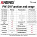 ANENG PN129 Digital Clamp Meter 600V 100A Multimeter with LCD Backlit Display Flashlight Auto Power Off NCV Data Retention