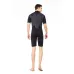 ZCCO 3mm Warm Wetsuit Neoprene Elastic Surfing Snorkeling ShortSleeves Diving Suit for Spearfishing Snorkeling Surfing Canoeing