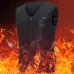TENGOO HV-20 Smart Heated Vest 20 Heating Areas Oversized Women Men Winter Vest Self Heating Vest Usb Electric Thermal Vest Jacket Outdoor Vest