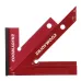 ENJOYWOOD Aluminum Alloy Miter Square with Base 45 Degree Right Angle Ruler Miter Angle Corner Ruler Woodworking Measuring Tools