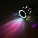 63mm Luminous Modified Car Exhaust Pipe Stainless Steel Exhaust Tail Tip Tail Throat With High Temperature Resistant with Colorful LED Lights