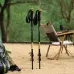 IPRee Adjustable Length Alloy Trekking Pole, High-Strength Hiking Accessory for Women and Men, Camping, Walking Sticks