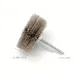 Abrasive Nylon Wheel Brush 80mm Diameter 30mm Thickness 6mm Shank High Strength Polishing Brush Multi Grit Options for Woodworking Finishing