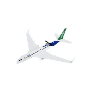 C919 350mm Wingspan Intelligent Electric Free Flying Paper Plane Bubble Rechargeable Airplane DIY
