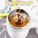Magnetic Automatic Self Stirring Cup Stainless Steel Temperature Difference Coffee Mixing Cup Smart Blender Thermal Cup