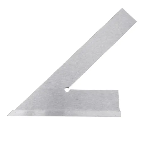 150x100mm 45 Degree DIN875-2 Angle Corner Square Ruler Wide Base Gauge Woodworking Tool