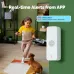 Moes Tuya WiFi Zigbee3.0 Smart PIR Sensor 128 Detection Range Real-time Alerts Scene Linkage Smart Life APP Passive Infrared Sensor