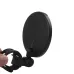 8cm Rear 360 Degree Rotation Adjustable Bike Mirrors Universal Handlebar Mount Bike Cycling Reflector Safety View Mirror