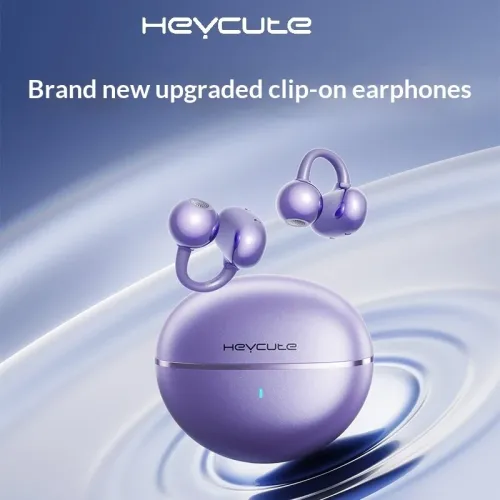 Heycute G126 OWS Earbuds Wireless bluetooth 6.0 Earphone Dual Magnetic Diaphragm Deep Bass AI Call Noise Cancelling 3D Ergonomics Earclips Headphones