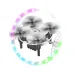 FX-41 AURORA BALL Light Ring 360 Stunt Spin Altitude Hold Mode LED Circle Protection Kids Gifts 2.4G 4CH 6-Axis Remote Control RC Toys Drone Quadcopter RTF