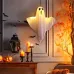 IPRee 1PHalloween LEGhost Lights Decorations Adjustable Hanging Spooky Decor with Fairy Light Indoor Outdoor Haunted House Halloween Decoration