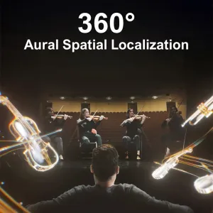 EU/US Direct Refurbished Ultimea Poseidon D80 460W 7.1CH Soundbar 4 Wired Surround Speakers 6.5" Wireless Subwoofer BassMX SurroundX Technology 121 Preset EQ Matrices Home Theater Subwoofer Surround System