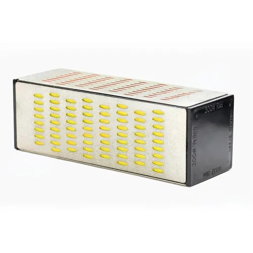 4 Sided Sharpening Stone Diamond Sharpening Block Kitchen Knife Sharpener Whetstone