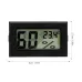 3Pcs Mini Hygrometer Thermometer Digital Temperature Humidity Monitor Compact Portable Design LCD Display Indoor Use