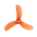 2Pairs Gemfan 2826 2.8 Inch 3-Blades PC Propeller 1.5mm Shaft 3 Holes Compatible with 1205 4300KV Motor Suitable for 200mm Soccer RC Drones FPV Racing
