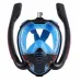 Double Tube Silicone Full Dry Diving Goggles Diving Equipment Snorkeling Goggles Adult Swimming Glasses Diving Goggles Self Contained Underwater Breathing