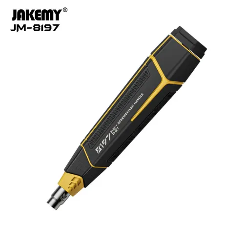 JAKEMY JM-8197 16-Piece CR-V Screwdriver Set with Phillips Slotted Tri-wing and Hex Bits Multi-Function Household Tool Kit