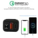 12V-24V QC3.0 Motorcycle USB Charger Adapter with Switch Voltmeter Socket Motor Charger Waterproof For Phone GPS