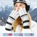 WESBIKING Winter Warm Cycling Gloves Outdoor Sports Windproof Waterproof Touchscreen Thermal Skiing Gloves