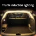 Car LED Tailgate Ambient Light Illumination Strip No Installation Required High Visibility Lamp Strip for Trunk Decoration