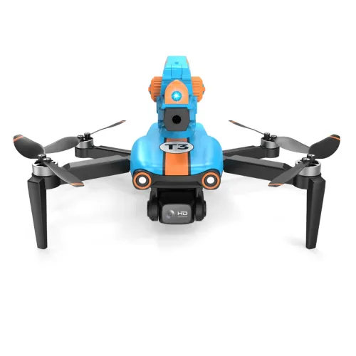 Funsky LM12-D MAX  WiFi FPV with HD ESC Dual Camera Bullet Launcher Optical Flow Positioning Brushless Foldable RC Drone Quadcopter RTF