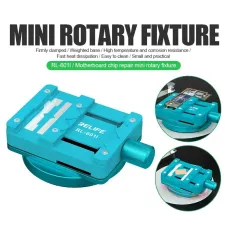 RL-601I Motherboard Chip Repair Rotary Fixture 360 Rotatable High Temp Resistance Stable Weighted Base Heat Dissipation Ideal for Maintenance