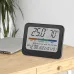 323 Multifunctional Indoor Thermometer with Humidity Gauge Accurate Readings Comfort Indicator Time Date and Week Display Powered by CR2032 Batteries