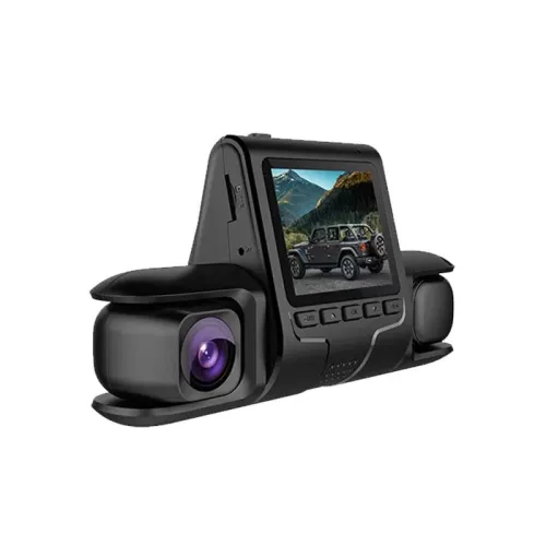 1080P Triple Lens Car Dash Cam Dashcam Front  Inside & Rear HD Car DVR 120 Angle Loop Recording Gravity Sensor