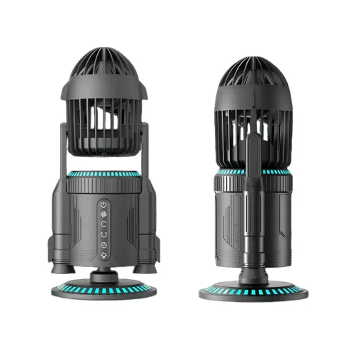 NIKOLATOY Creative Rocket Desktop Fan Ornaments Decorations Collection Science Discovery Toys