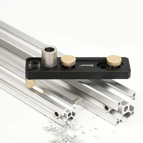 Aluminum Profile Drill Guide Access Hole Drill Jig For 2020 2040 3030 3060 European Standard Aluminum Extrusion Profile