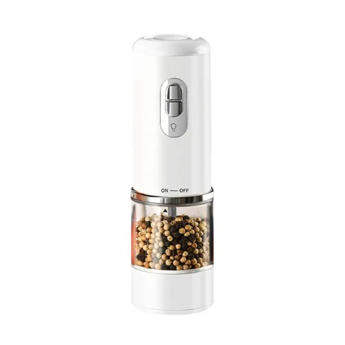 Comfook Automatic Salts and Pepper Mill Rechargeable Electric Condiment Grinder Adjustable Coarseness For Pepper Coffee Bean Salts