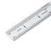 150-1200mm Thickened Stainless Steel Ruler with Metric and Inch Scales Woodworking Scriber Measuring Tool