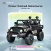 Funtok R04A 12V 7AH Powered Officially Licensed Kids Electric Ride on Truck Dual 35W Motor 4.5 km/h Speed Safety with Parent Remote Control Headlights Spring Children Toy Car