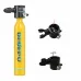 UDirect DEDEPS3000-B 0.5L Mini Scuba Diving Tank Set Provide 10-15 Minutes Of Breathing Time Aluminum Oxygen Tanks Diving Equipment Snorkeling with Adapter Diving Goggles Strap Bag Pump Handbag