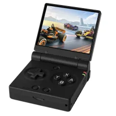 64G Miyoo Mini Flip Handheld Game Console 4000+ Games Open Source System 2.8-Inch Screen WiFi Multiplayer 2500mAh Battery Portable Video Game Player Console