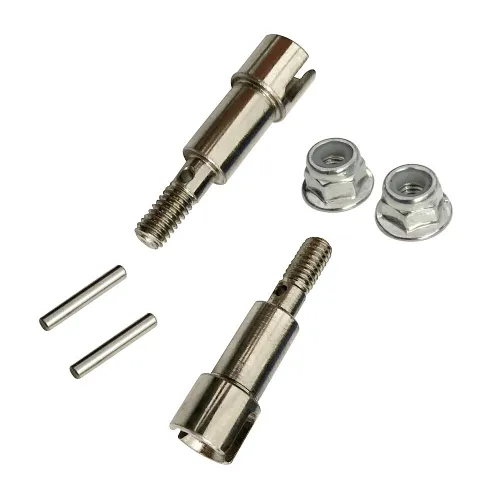 2PCS Xinlehong 9130 9136 9137 1/16 RC Car Upgraded Metal Rear Drive Cup 30-WJ04 Vehicles Model Spare Parts