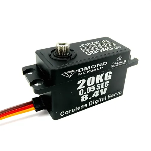 DMOND DCX20LP 20KG Coreless Digital RC Servo High-speed 0.05sec 8.4V IP68 Waterproof for Nitro Buggys