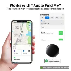 GPS Smart Tracker MFI Certification Anti Lose Reminder Device Key Wallet Car Smart Air Tag Works with Apple Find My IOS System
