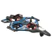 YLR/C YL85 YL86 WiFi FPV EPP Glider with LCD Screen Controller HD Camera Gliding Hovering Headless Mode 360 Rolling LED 2.4G RC Remote Control Drone Airplane Quadcopter Stunt Fighter RTF
