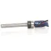 Blue Nano Coated High-End Milling Cutter Hard Alloy Extended Shaft Versatile Woodworking Tool Superior Precision Sturdy Design