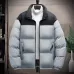 TENGOO 6 Zones Fashionable Color-blocked Heated Jacket for Men Women 3 Temperature Levels Winter Warm Bread Style Outerwear Loose Fit