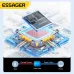 ESSAGER ES-X45 6A 120W USB-A to Type-C Cable Fast Charging Data Transmission Copper Core Line 1M/2M Long for iPhone 15 15 Plus for Samsung Galaxy Z Flod 6 for Xiaomi Civi 4 Pro for Huawei Pura 70 Ultra